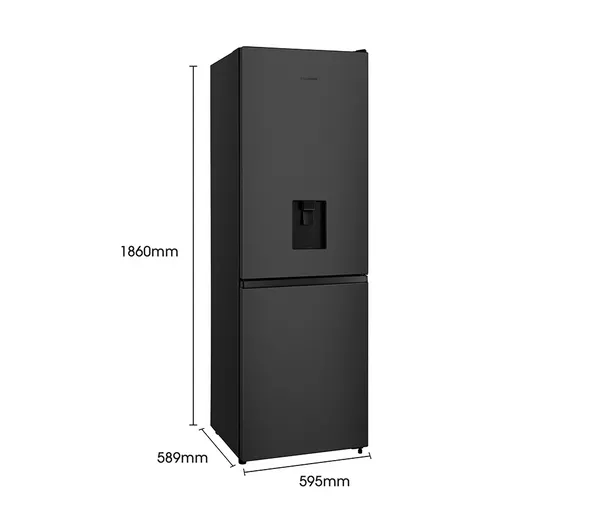 ❄️HISENSE RB390N4WBE 60/40 Fridge Freezer - Black❄️