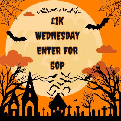 🔴£1K WEDNESDAY - ENTER FOR 50P