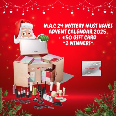 🌟 M.A.C 24 Mystery Must Haves Advent Calendar 2025 + £50 Gift Card *2 WINNERS* 🌟