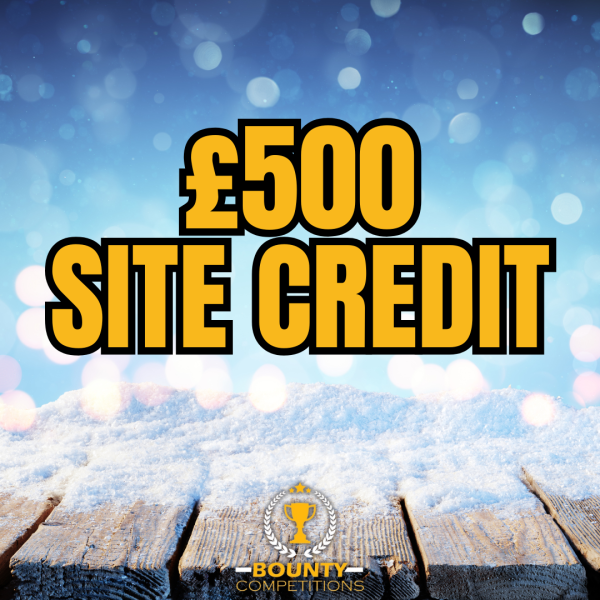 Won 1 Winner of £500 SITE CREDIT 🤑