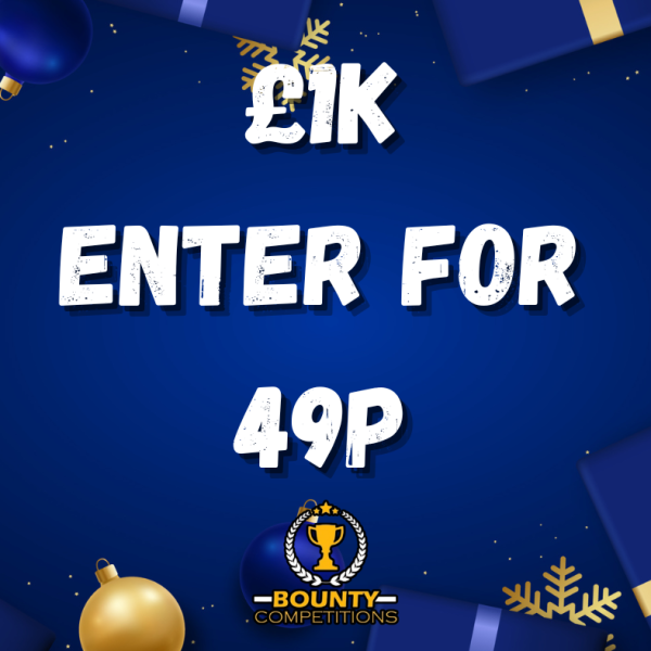 Won 💰£1K ENTER FOR 49P💰