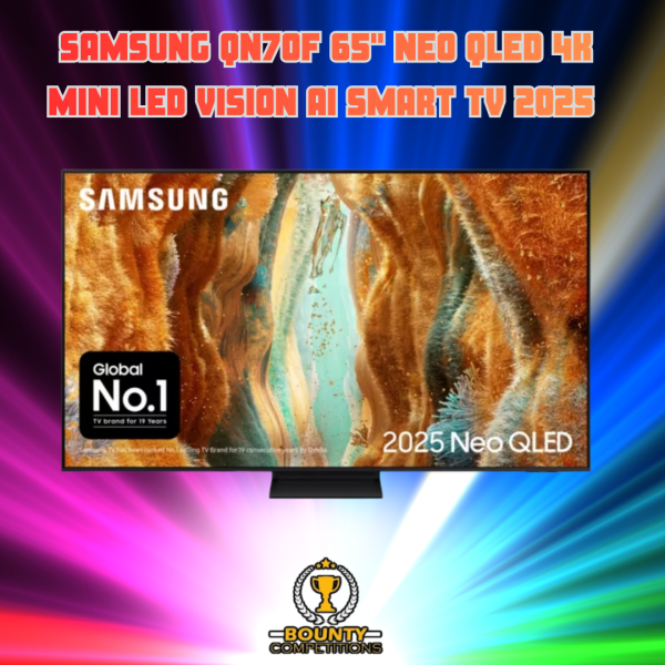 Won SAMSUNG 65″ Neo QLED 4K Mini LED Vision AI Smart TV 2025⚙️⚡