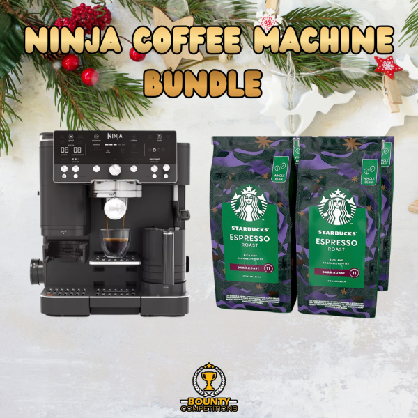 Won Ninja Coffee Machine + Starbucks Beans Bundle🫘