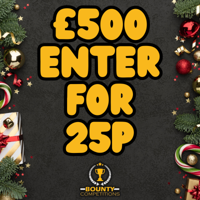 🏆£500 ENTER FOR 25P🏆