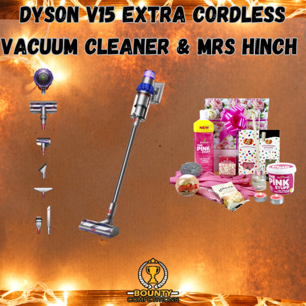 Won 🧹DYSON V15 Extra Cordless Vacuum Cleaner – Nickel Blue🧹