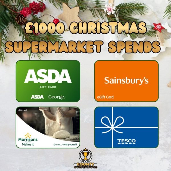 Won 🛍️£1000 CHRISTMAS SUPERMARKET SPENDS🛍️ #3