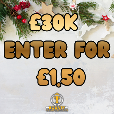 ❄️£30K ENTER FOR £1.50❄️