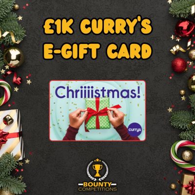 📺 £1000 Curry's E-Gift Card 📺