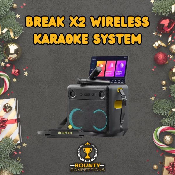 Won 🎤 Break X2 Wireless Karaoke System 🎤