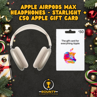 APPLE AirPods Max Headphones - Starlight + £50 apple gift card🍎