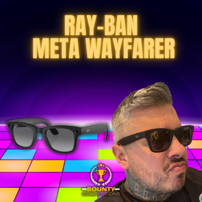 RAY-BAN Meta Wayfarer Glasses - Matte Black, Polarized Gradient Graphite