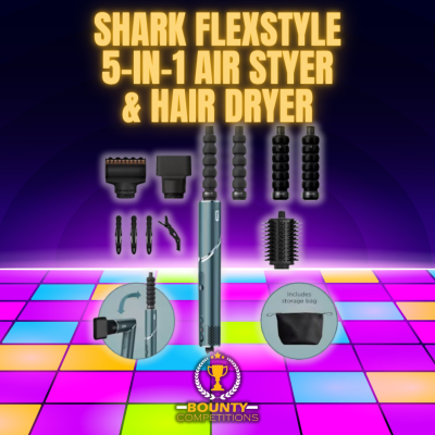 Shark FlexStyle 5-in-1 Air Styler & Hair Dryer - Teal HD456TLUK