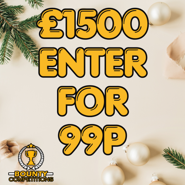 Won 💰CHRISTMAS £1500 ENTER FOR 99P #3 💰
