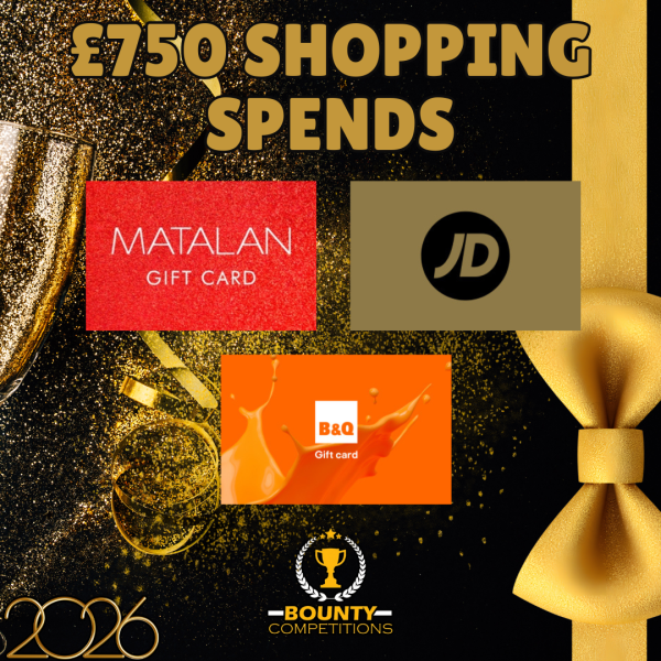 Won £750 SHOPPING SPENDS🛍️