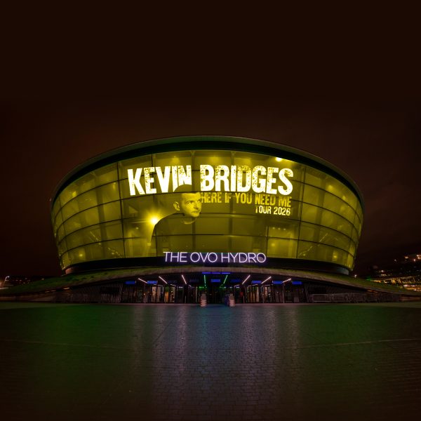 Won 🎤KEVIN BRIDGES AT THE OVO HYDRO 4TH OCT 2026 WITH OVERNIGHT STAY🎤