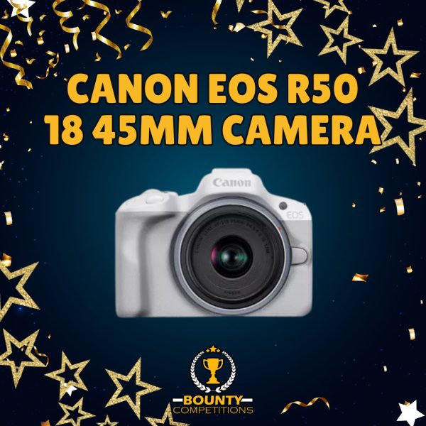 Won 📸 Canon EOS R50 18 45mm Camera 📸