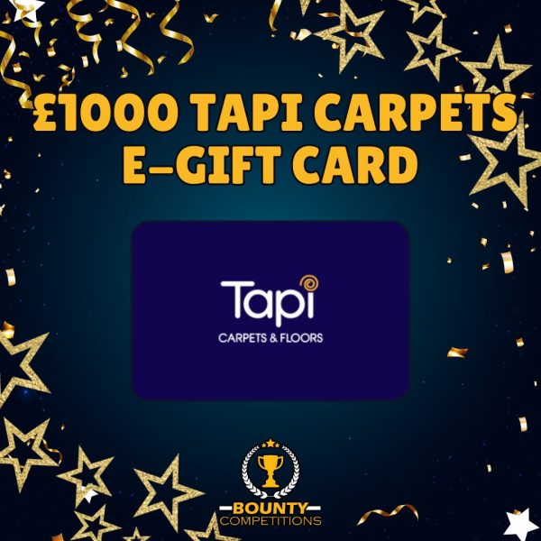 Won 🏠 £1000 Tapi Carpets & Floors LTD E-Gift Card #4 🏠