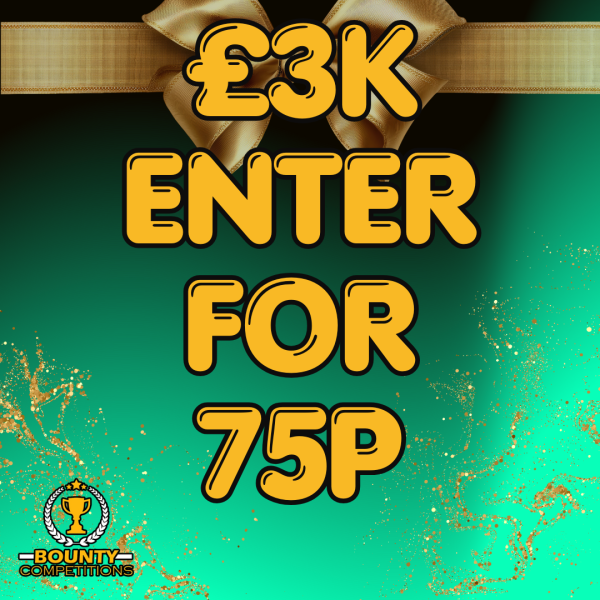 Won £3K ENTER FOR 75P🤑 #2