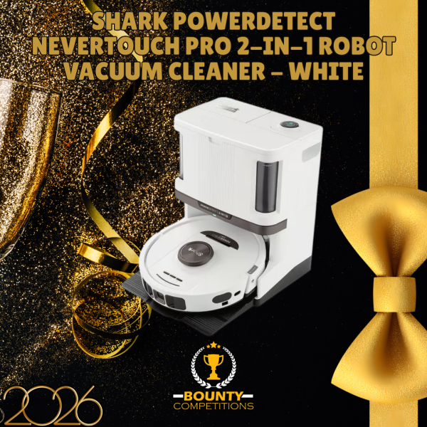 Won SHARK PowerDetect NeverTouch Pro 2-in-1 Robot Vacuum Cleaner – White🧹