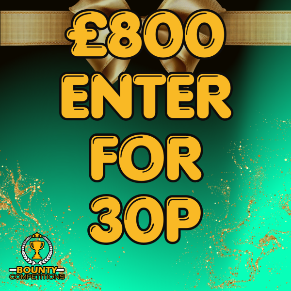 Won £800 ENTER FOR 30P #14💰