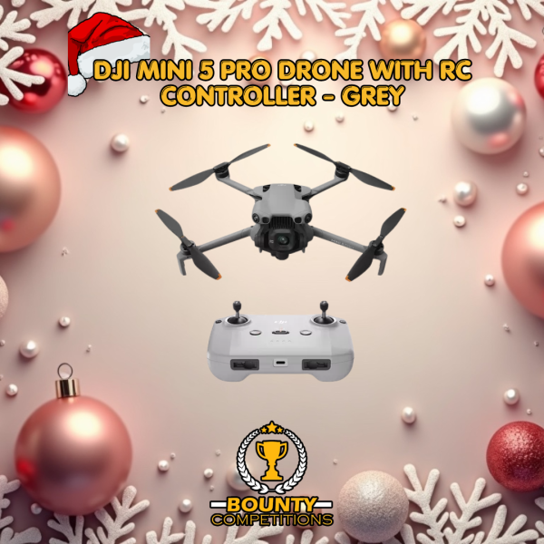 Won DJI Mini 5 Pro Drone with RC Controller – Grey🥏🥏
