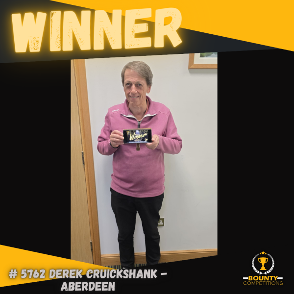 Won £2500 ENTER FOR 49P #30