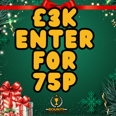 £3K ENTER FOR 75P🤑