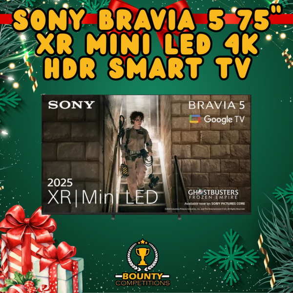 Won 📺SONY BRAVIA 5 75″ XR Mini LED 4K HDR Smart TV📺