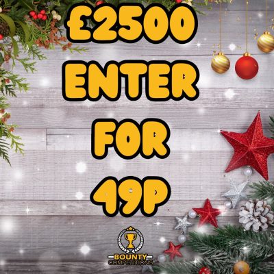 £2500 ENTER FOR 49P #28