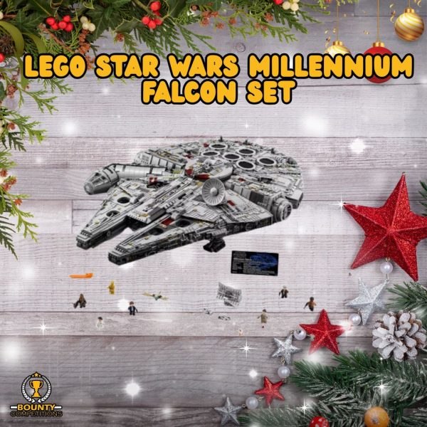 Won 🌟 LEGO Star Wars Millennium Falcon Set  🌟