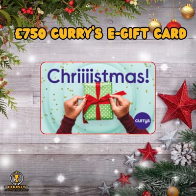 ⚙️ £750 Curry's E-Gift Card ⚙️