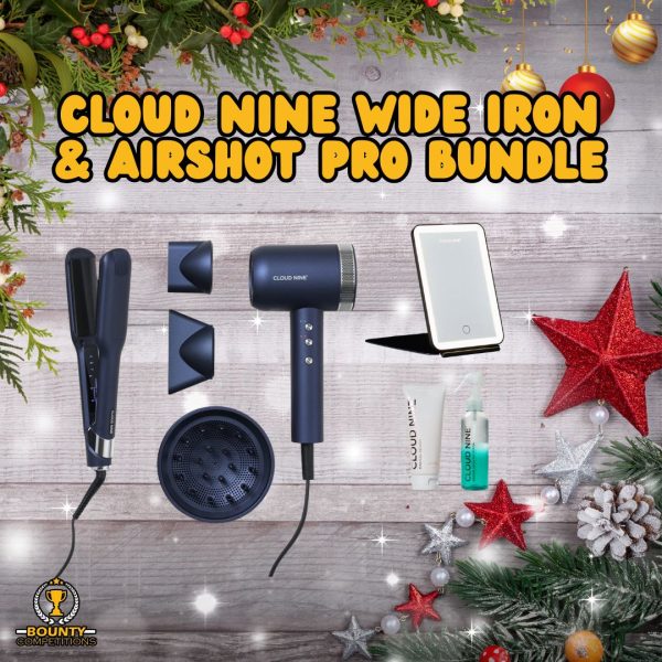 Won 🪮 Cloud Nine Wide Iron & Airshot Pro Bundle 🪮