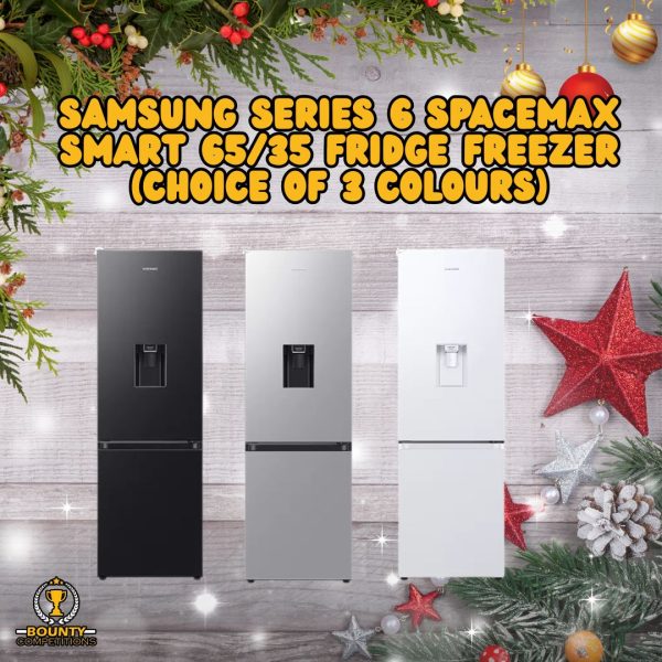 Won ❄️ SAMSUNG Series 6 SpaceMax Smart 65/35 Fridge Freezer (choice of 3 colours) ❄️
