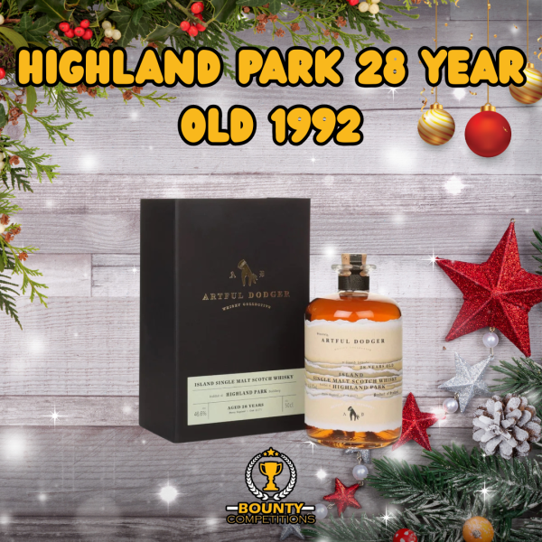 Won Highland Park 28 Year Old 1992 (cask 1271) – The Artful Dodger 50cl Whisky