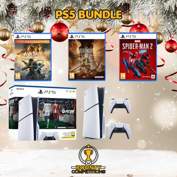 Won PS5 BUNDLE🖤🖤🖤