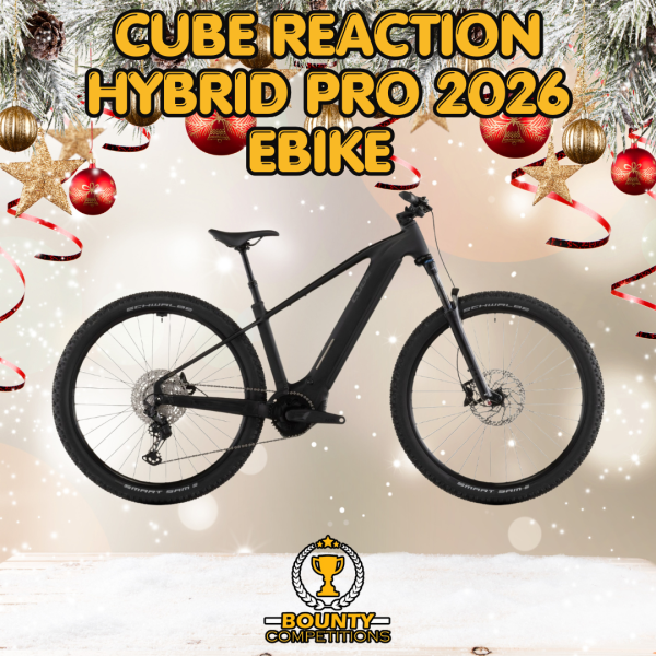 Won 🚴Cube Reaction Hybrid Pro 2026 – Electric Mountain Bike🚴