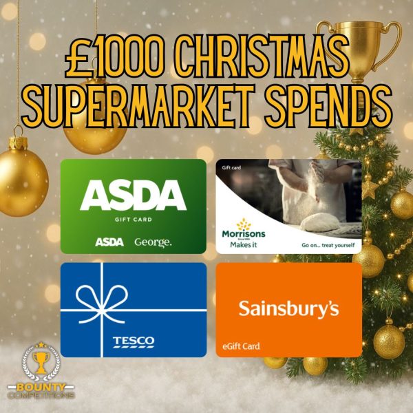 Won 🛍️£1000 CHRISTMAS SUPERMARKET SPENDS🛍️ #4