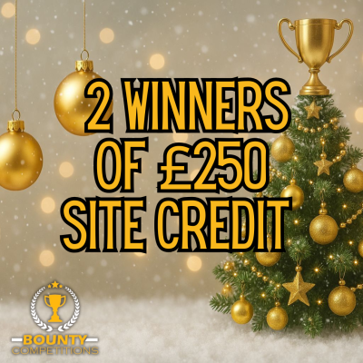 2 Winners of £250 Site Credit #24