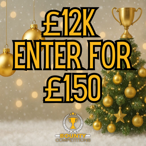 Won ยฃ12K ENTER FOR ยฃ1.50๐ท#4