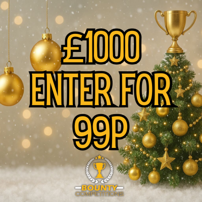 😎£1000 ENTER FOR 99P😎