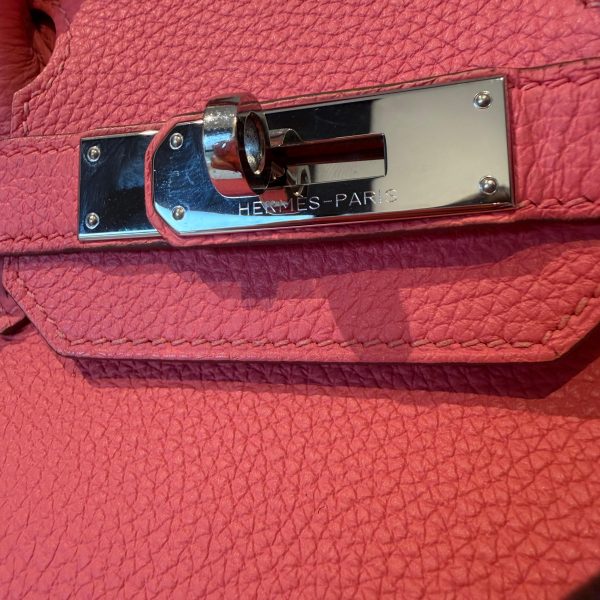 HERMÈS ROSE LIPSTICK TOGO BIRKIN 30 BAG 🩷